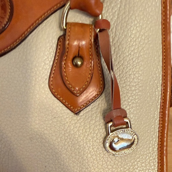 Dooney & Bourke All Weather leather Vintage Satchel Crossbody Handbag - Picture 12 of 16